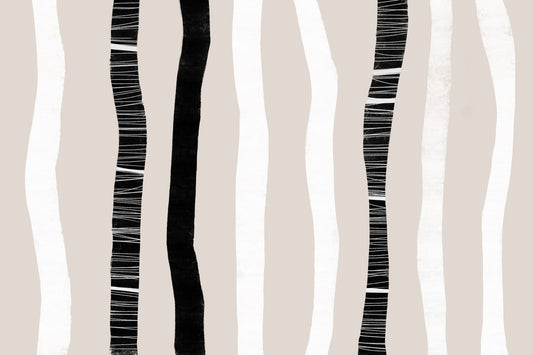 Minimalist Stripe Texture Wall Mural - 2303047