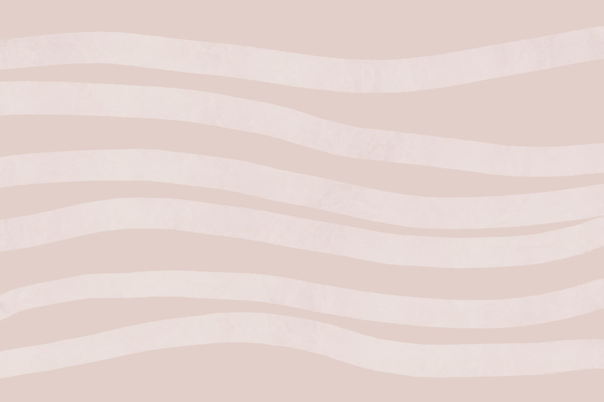 Rose Quartz Waves Wall Mural - 2329868 in your room