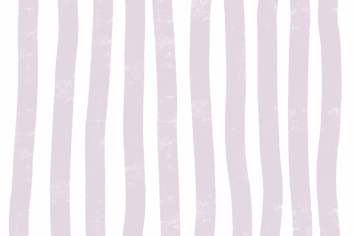 Lavender Stripes Wall Mural - 2338842 in your room — zoomed