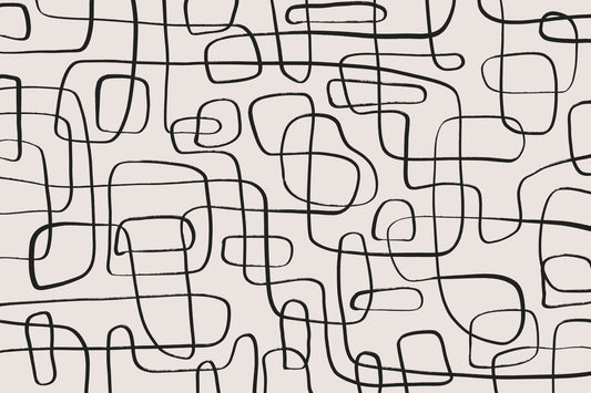 Wandering Lines Wall Mural - 2372010