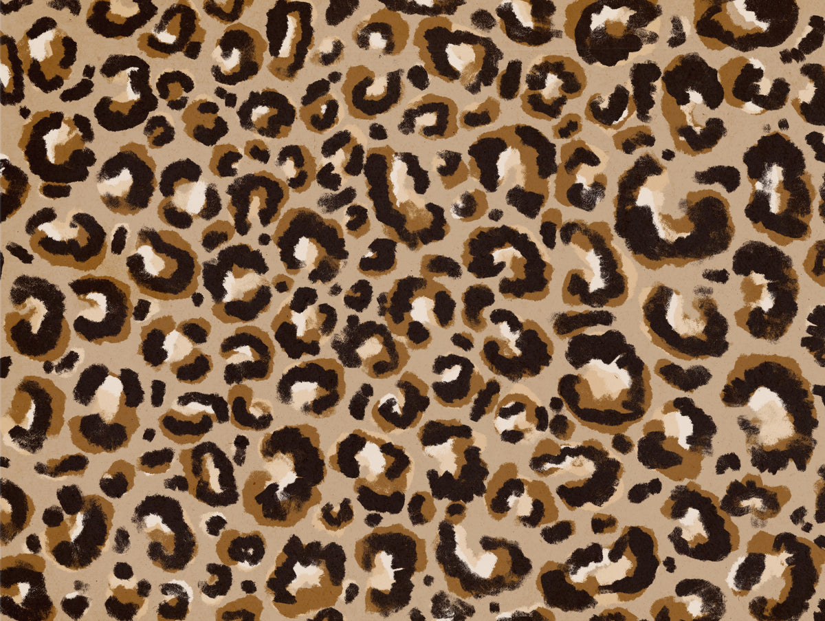 Rustic Leopard Wall Mural - 2384305 in your room — zoomed