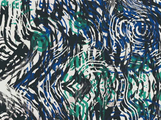 Groovy Brushstrokes Wall Mural - 2630471