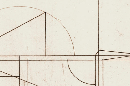 Architectural Blueprint Wall Mural -2632111