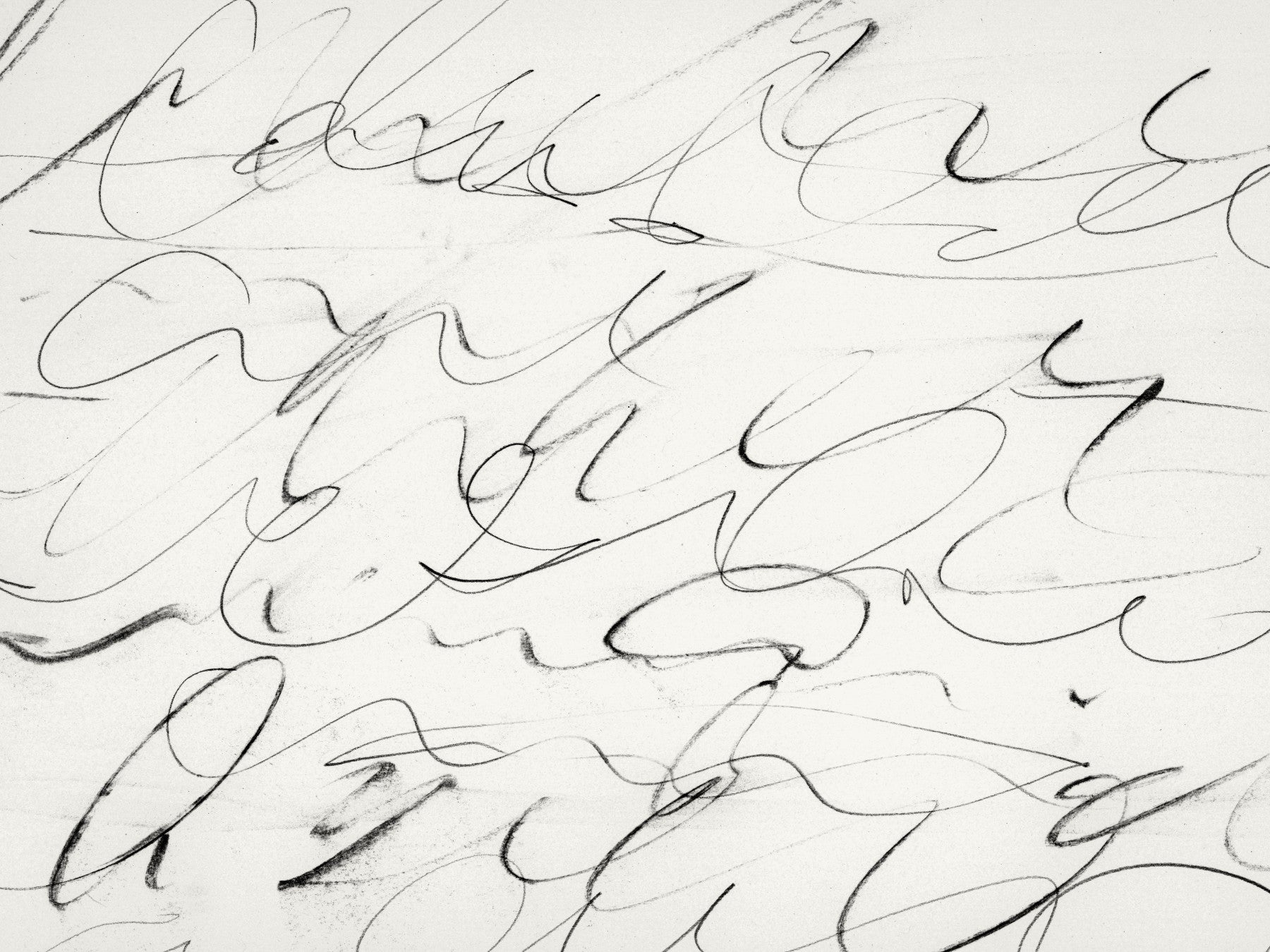 Abstract Scribbles Wall Mural -2636256