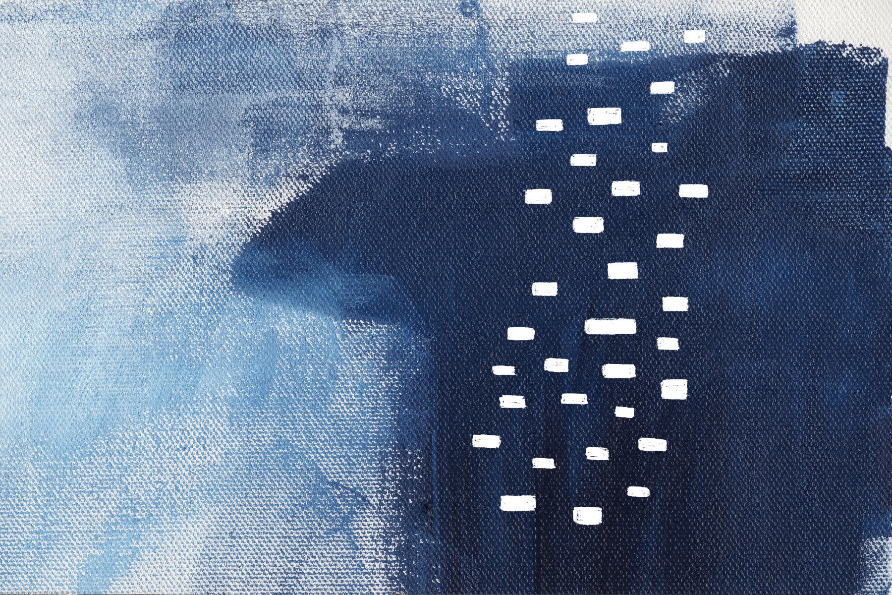 Azure Canvas Wall Mural - 2711795 in your room — zoomed