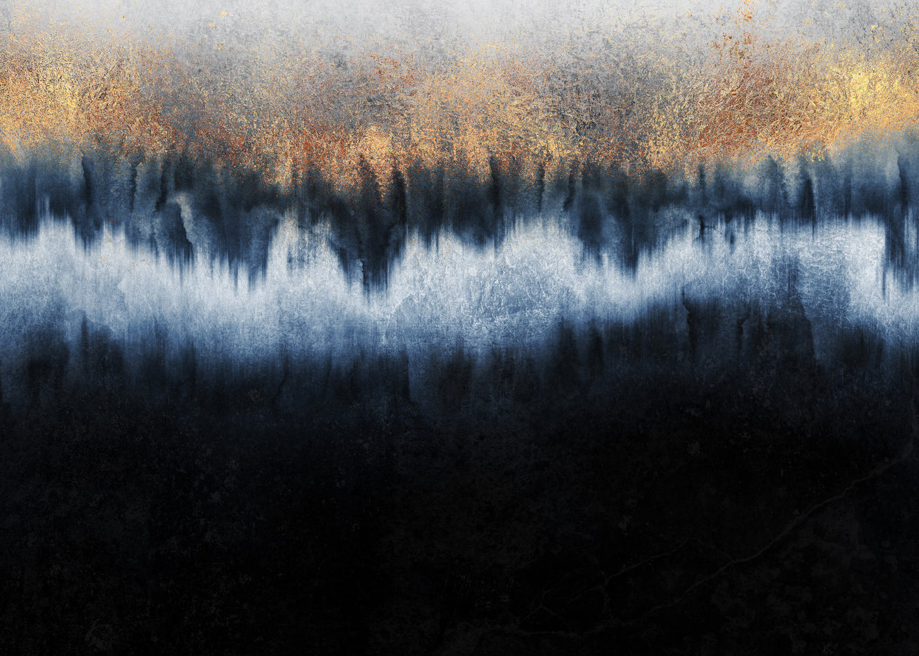 Gilded Depths Wall Mural - 2715898