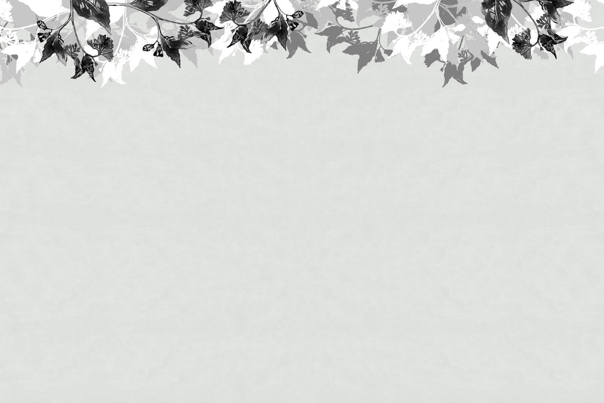 Monochrome Canopy Wall Mural - 2720698 in your room — zoomed