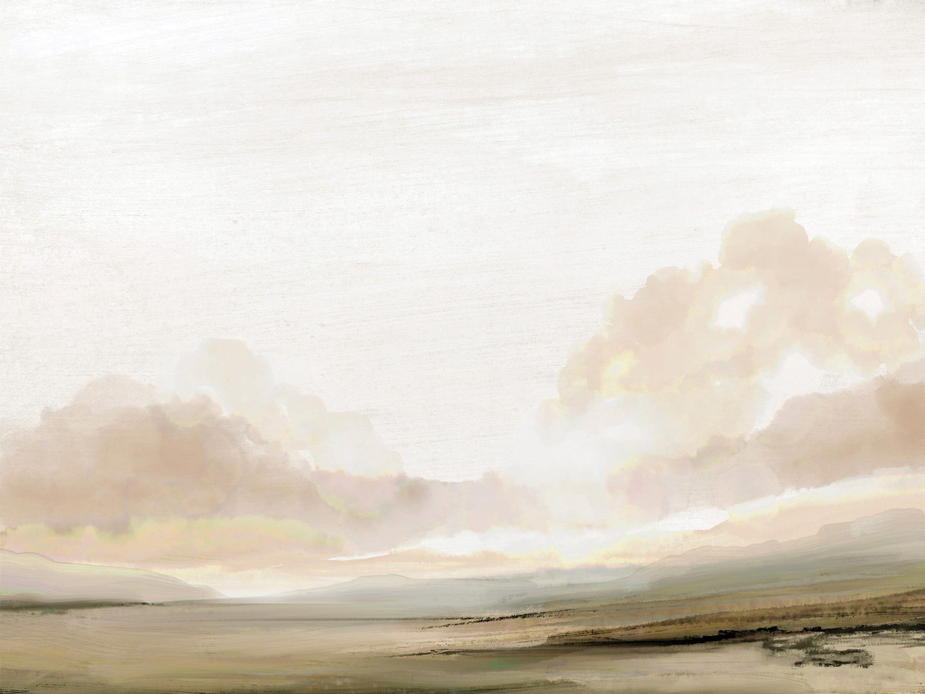 Tranquil Horizon Wall Mural -2470507 in your room — zoomed