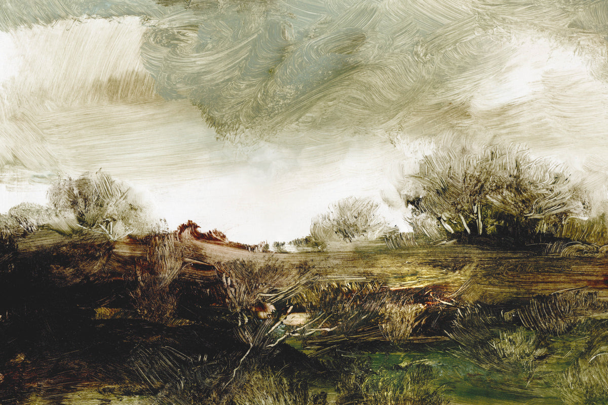 Brushstroke Landscape Wall Mural -2846863 in your room — zoomed