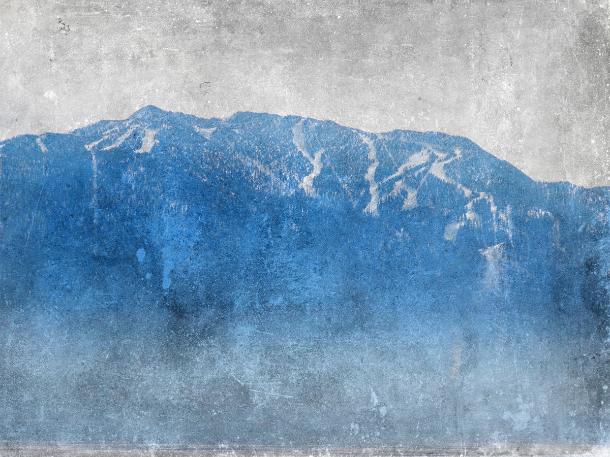 Blue Mountain Vista Wall Mural -2671431 in your room — zoomed