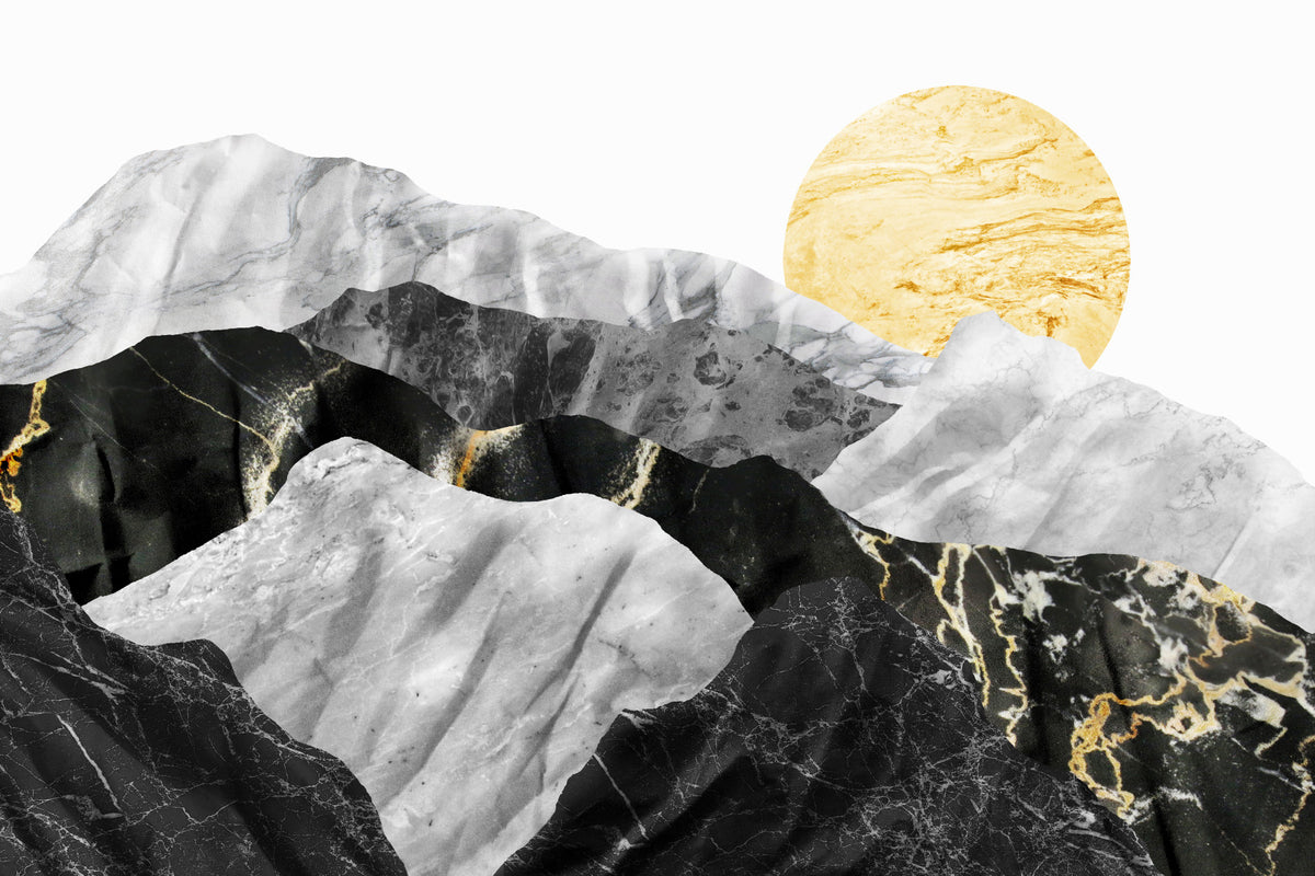 Marble Peaks Wall Mural -2583866 in your room