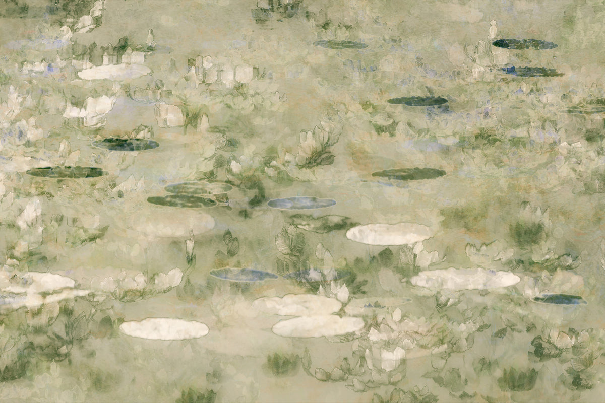 Water Lily Dreams Wall Mural -2073497 in your room — zoomed