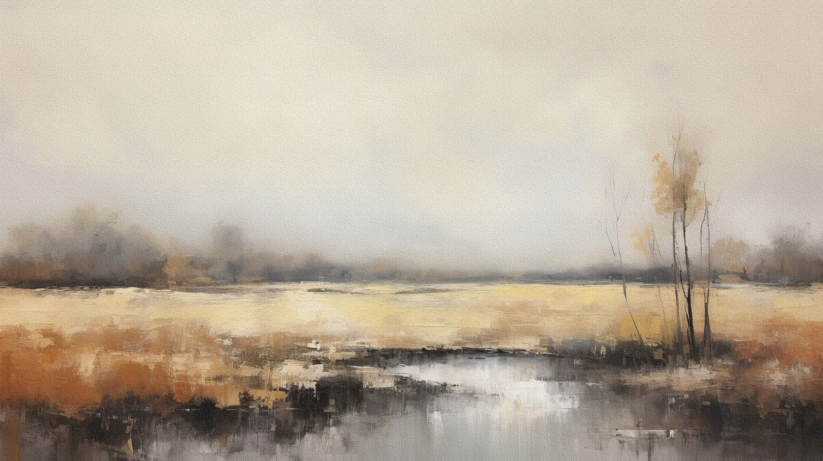 Golden Marsh Serenity Wall Mural -2816794 in your room — zoomed