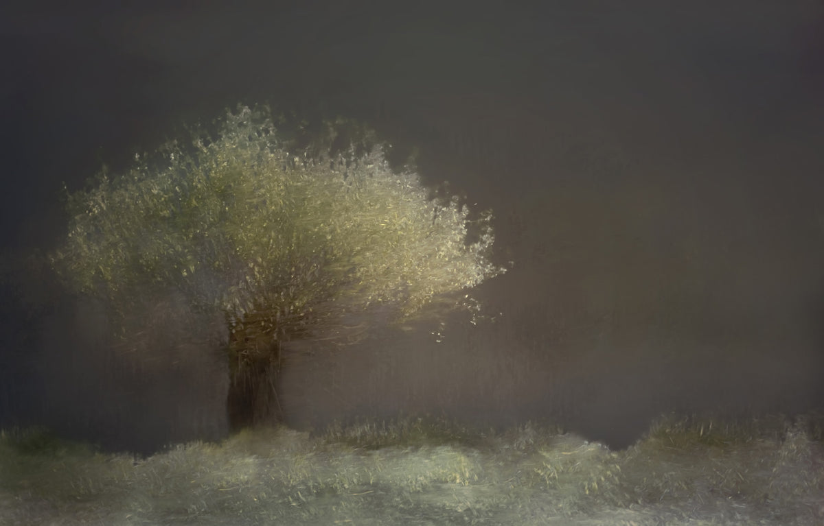 Luminous Tree Wall Mural -1430994 in your room
