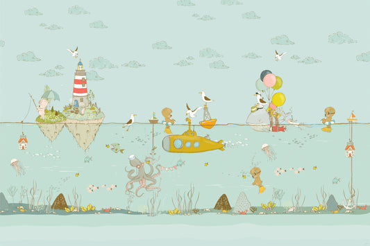 Underwater Whimsy Wall Mural -2759474