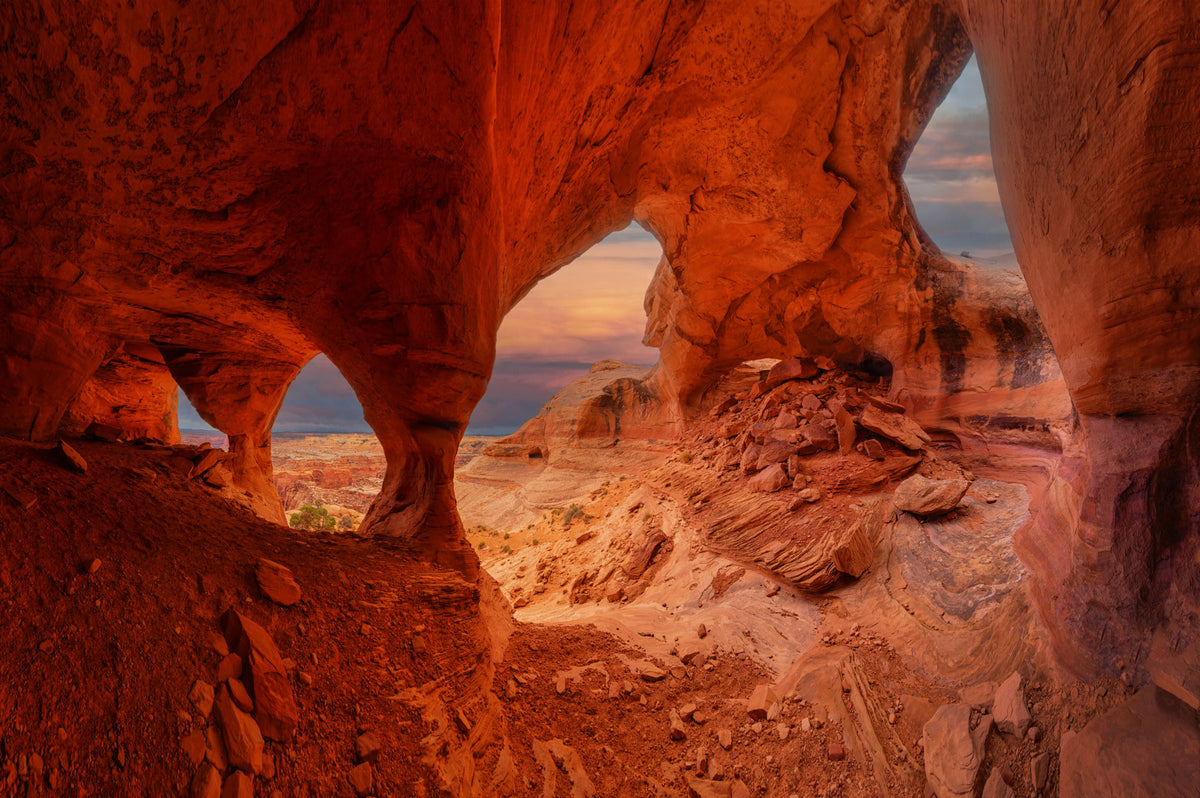 Red Rock Arches Wall Mural -2338549 in your room — zoomed