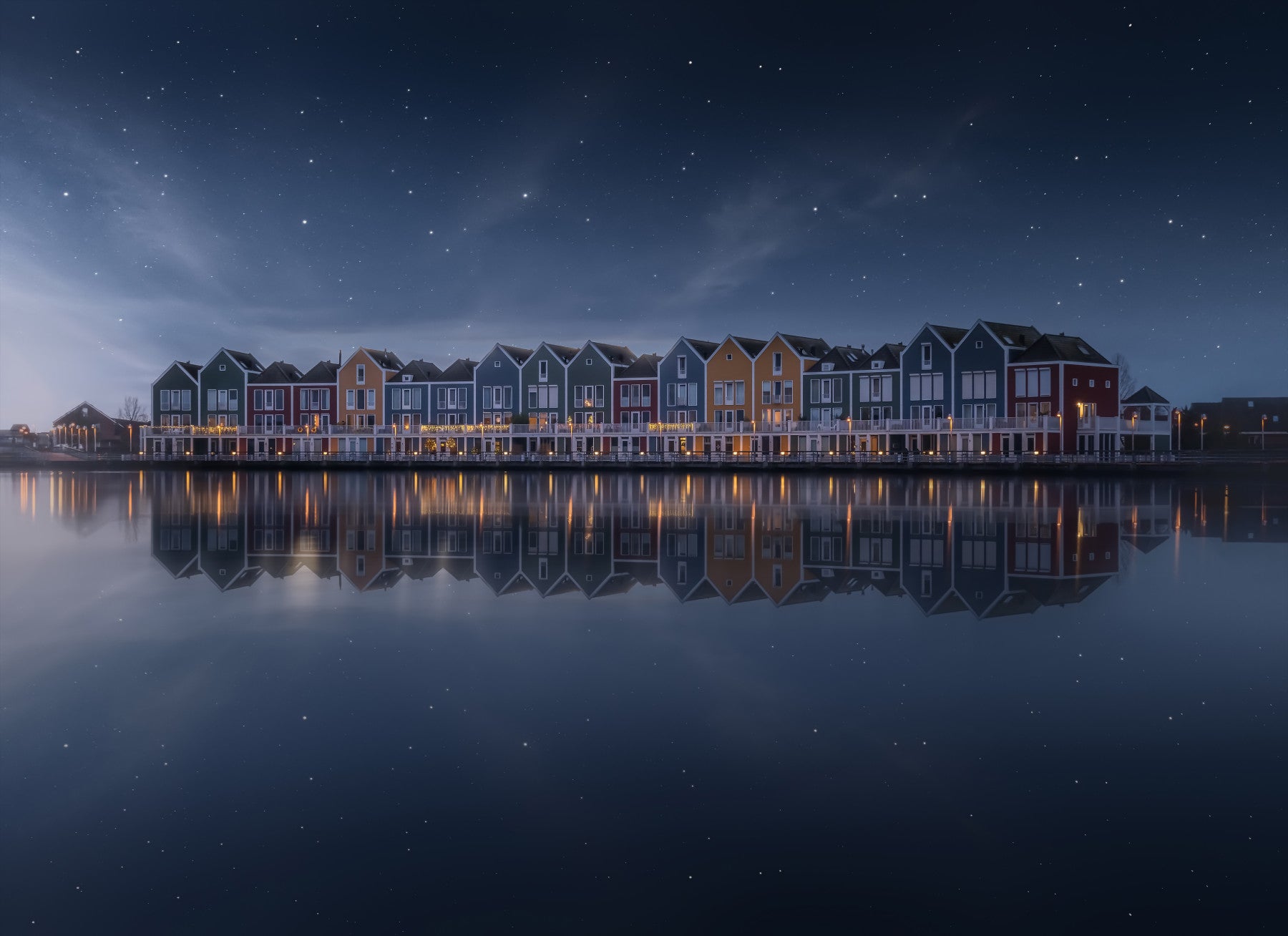 Starry Reflections Wall Mural -2365980