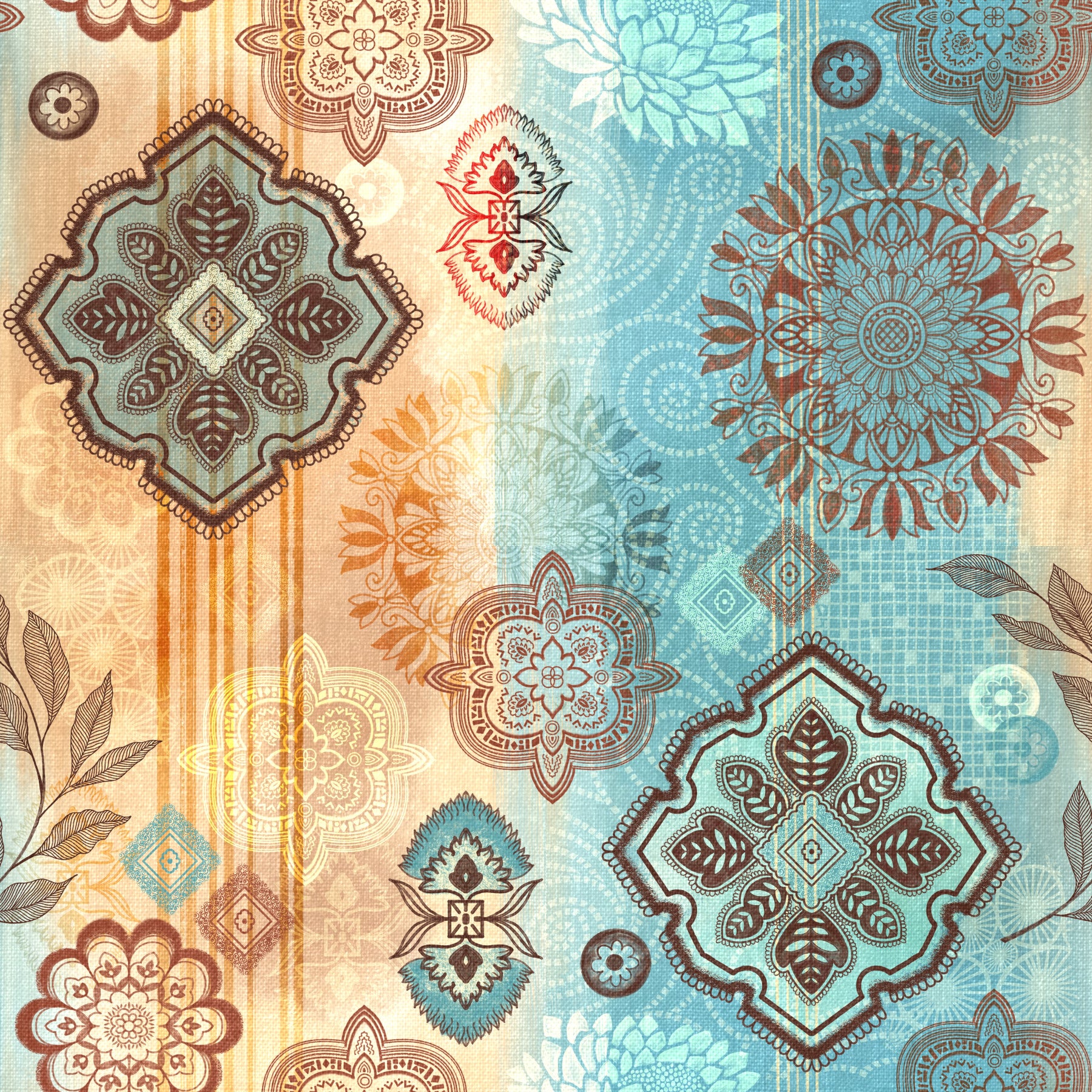 Earthy Boho Chic Wallpaper⁠