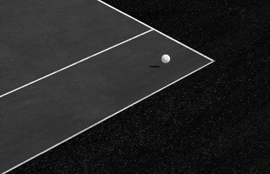 Game On: Minimalist Court Wall Mural -2262507