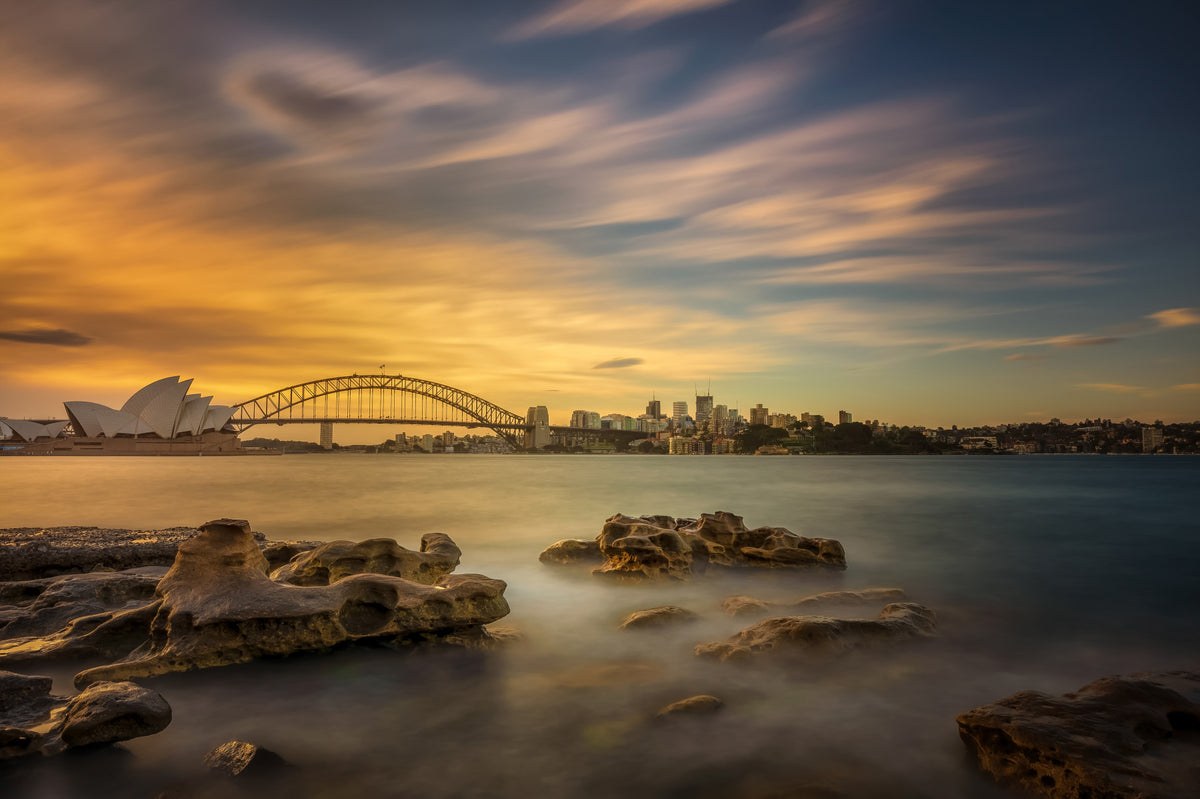 Sydney Sunset Wall Mural -2360057 in your room — zoomed