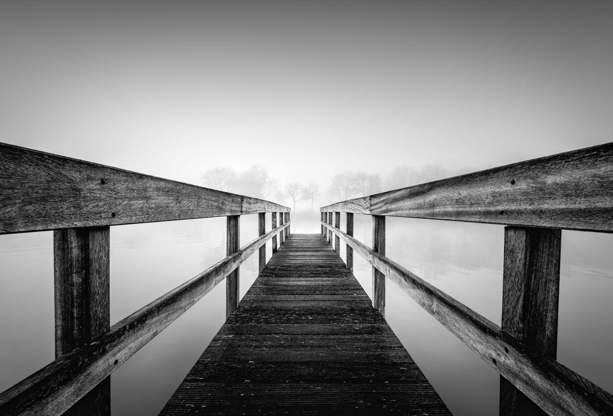 Foggy Bridge View Wall Mural -2593019 in your room — zoomed