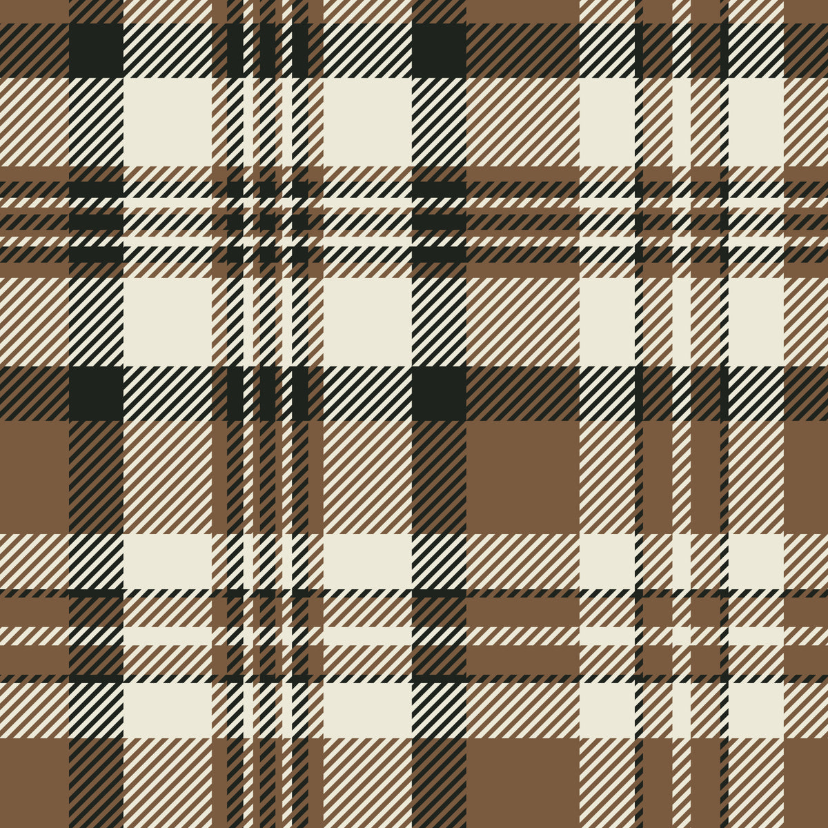 Earthy Plaid Wallpaper⁠ in your room