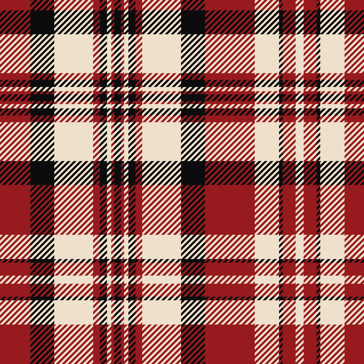 Crimson Plaid Wallpaper⁠ in your room