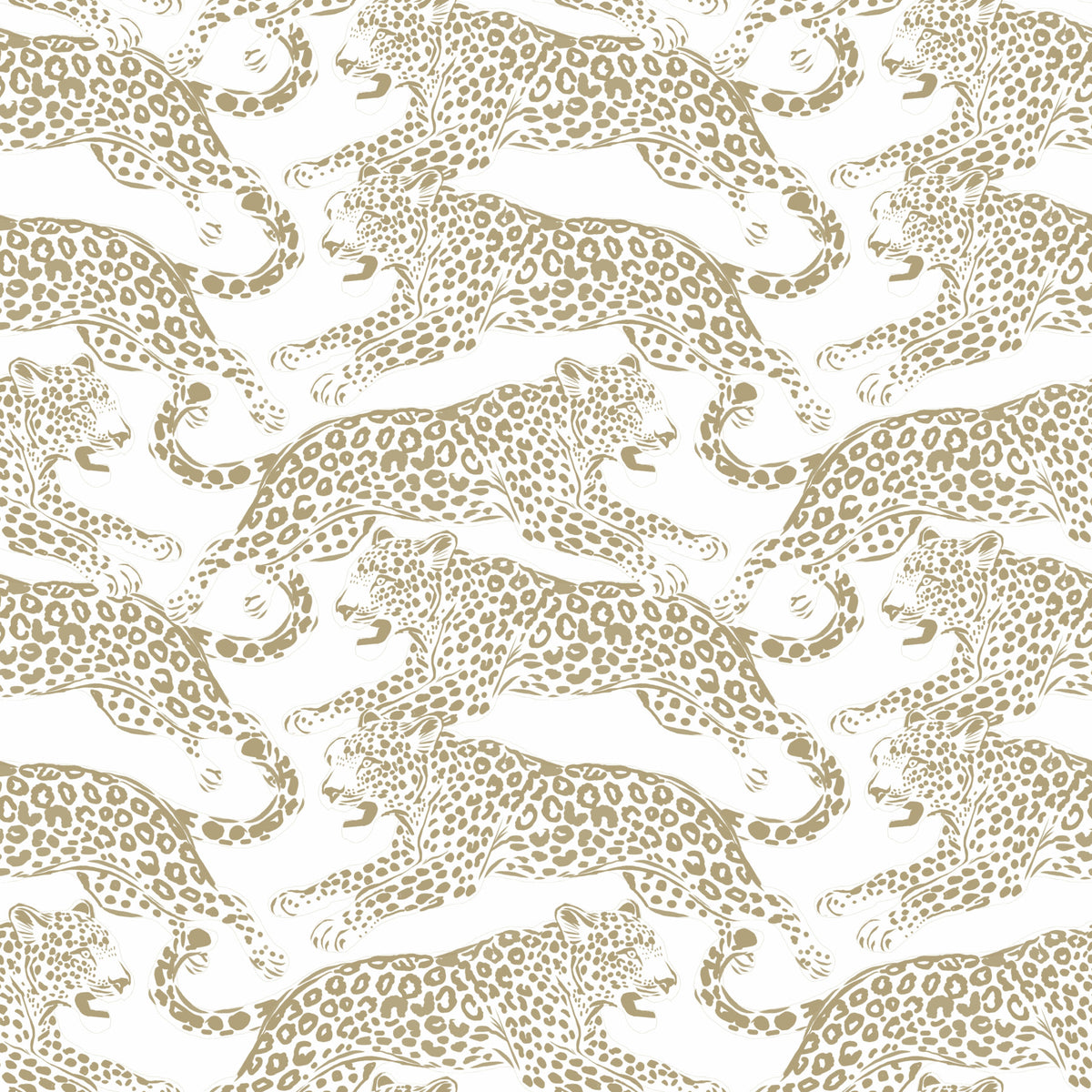 Golden Leopard Dash Wallpaper⁠ in your room