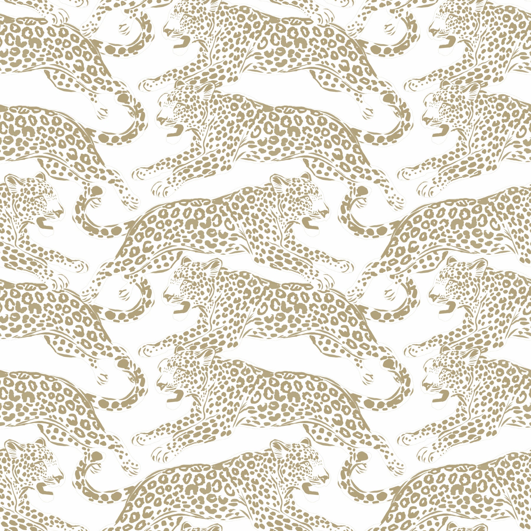 Golden Leopard Dash Wallpaper⁠