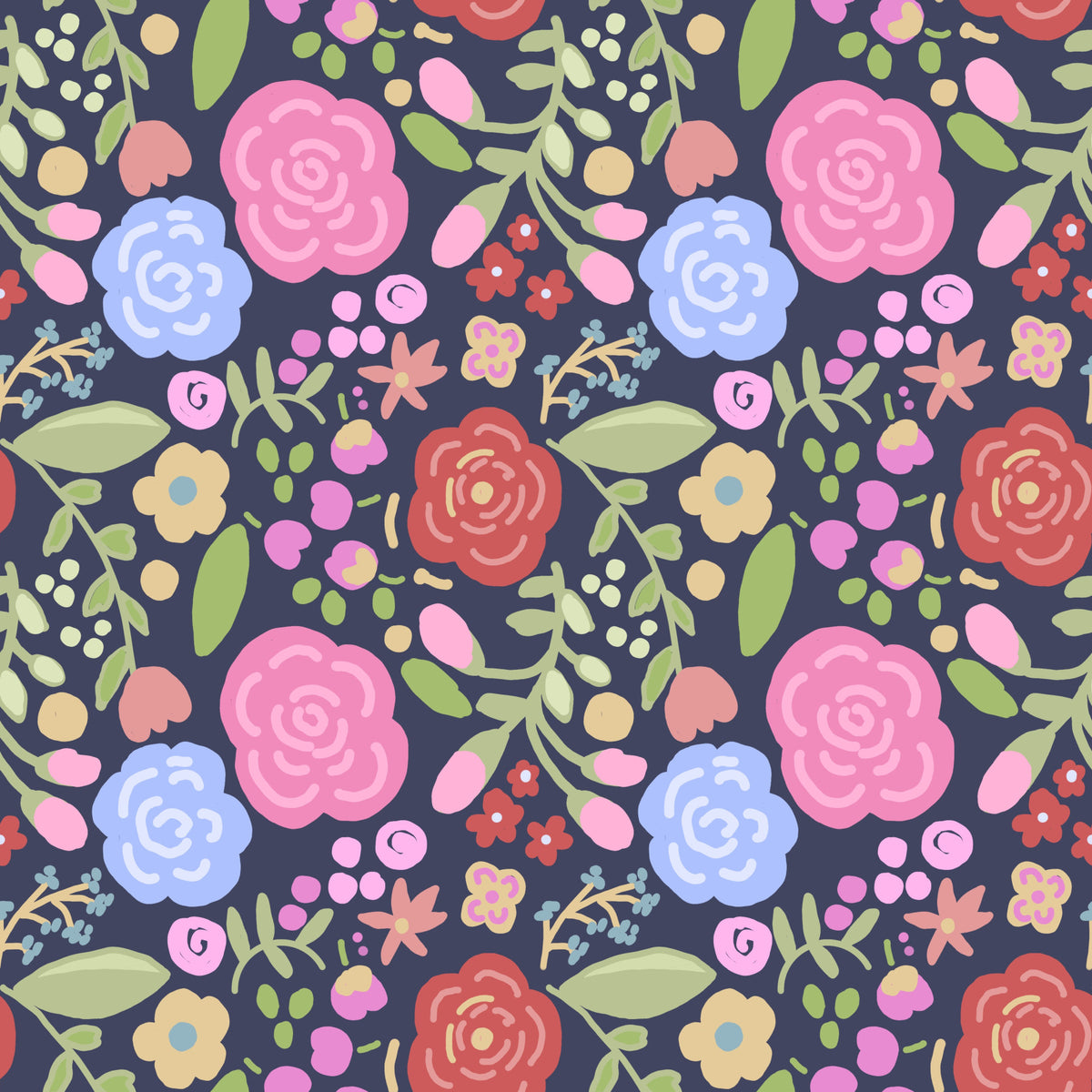 Charming Bloomscape spring bloom flowers Wallpaper⁠ in your room