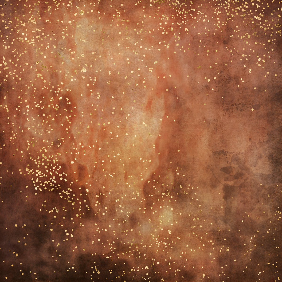 Flame Galaxy Wall Mural in your room — zoomed