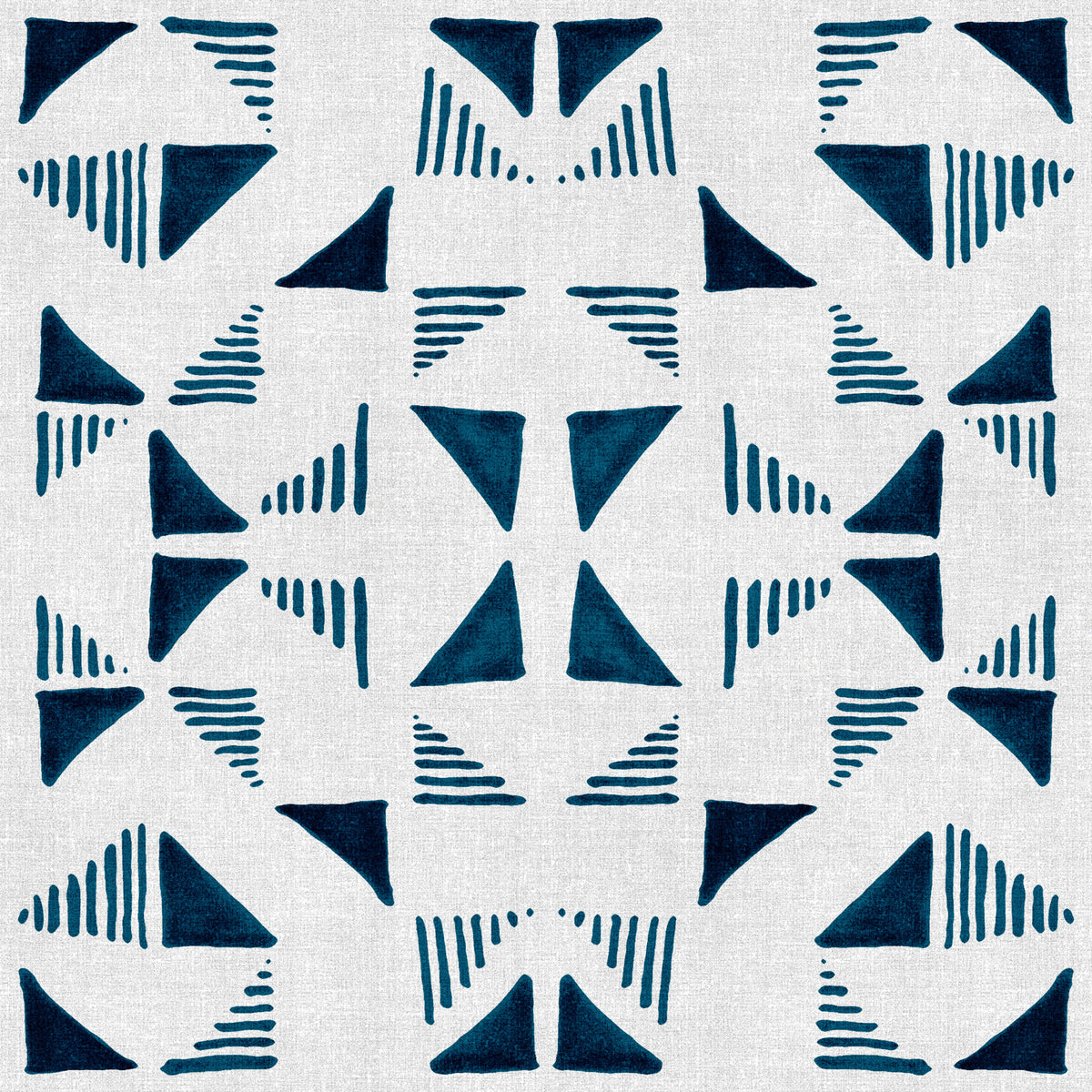 Triangles Composition Blue Wallpaper⁠ in your room — zoomed