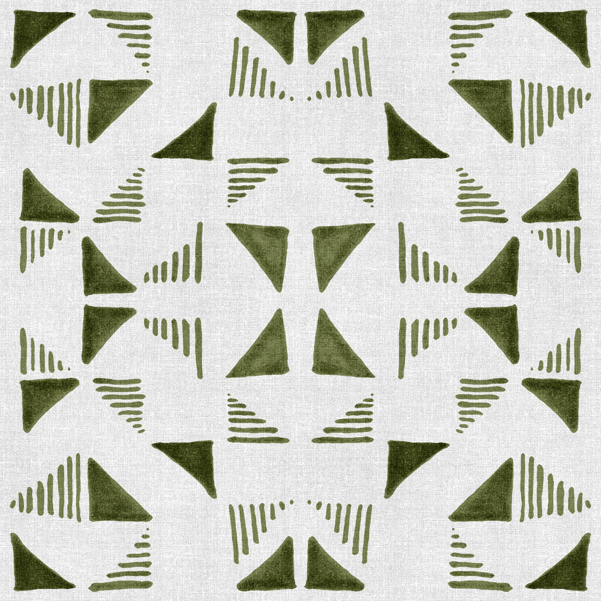 Triangles Composition Light Olive Wallpaper⁠ in your room