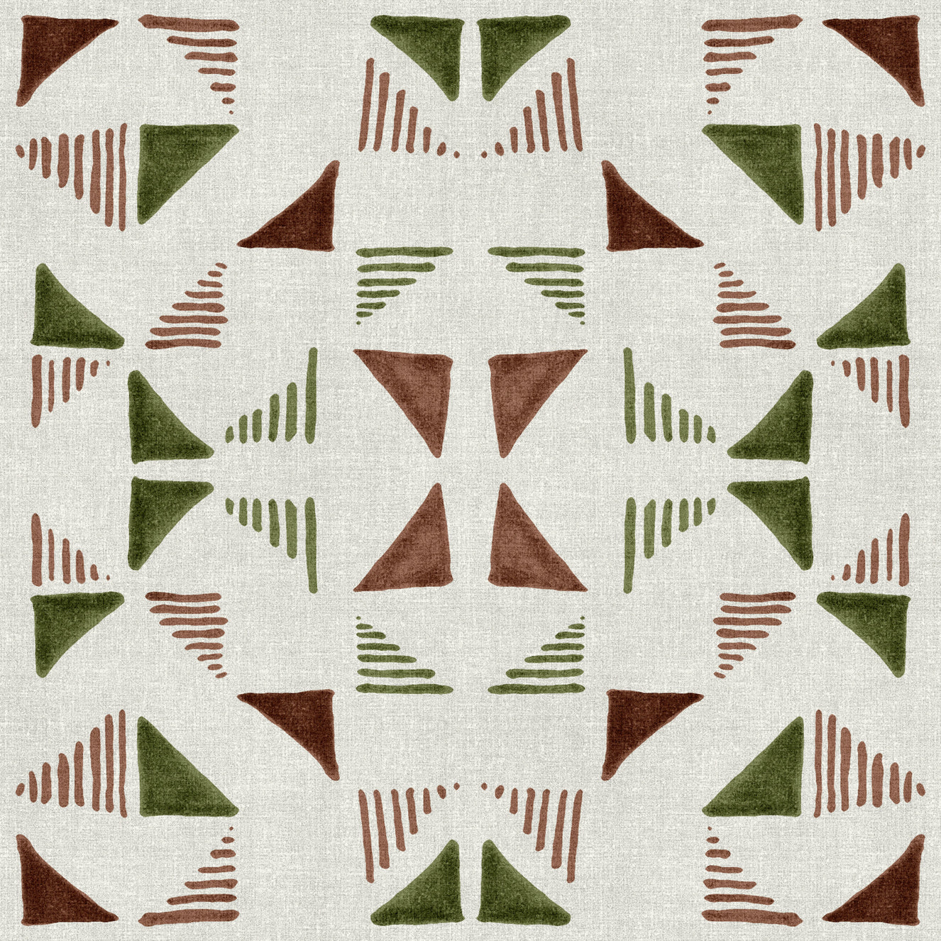 Triangles Composition Forest Wallpaper⁠