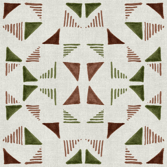 Triangles Composition Forest Wallpaper⁠