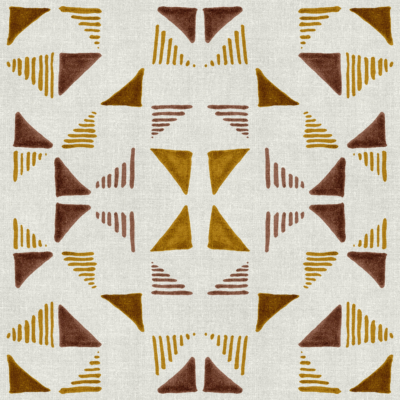 Triangles Composition Warm Wallpaper⁠