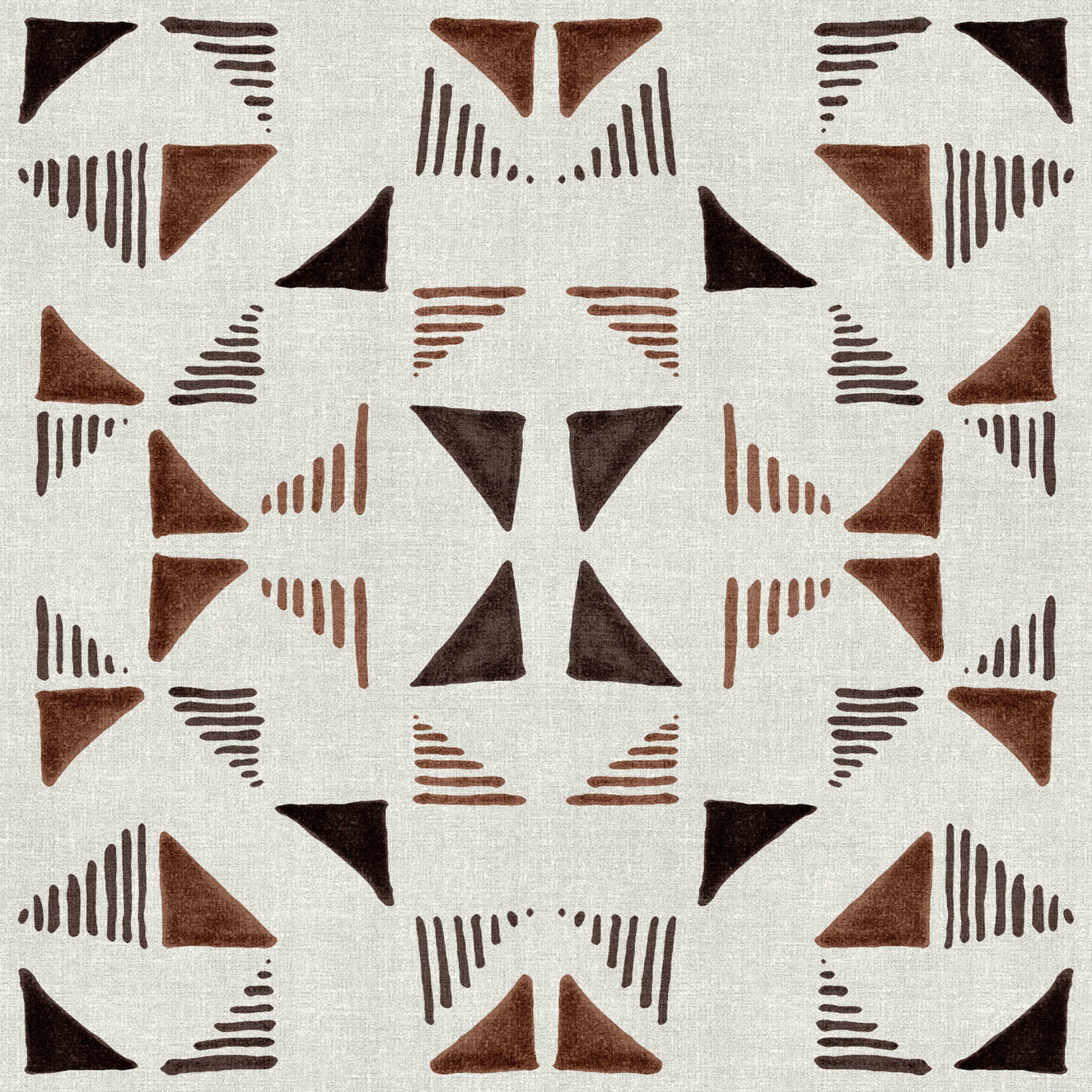Triangles Composition Wood Wallpaper⁠
