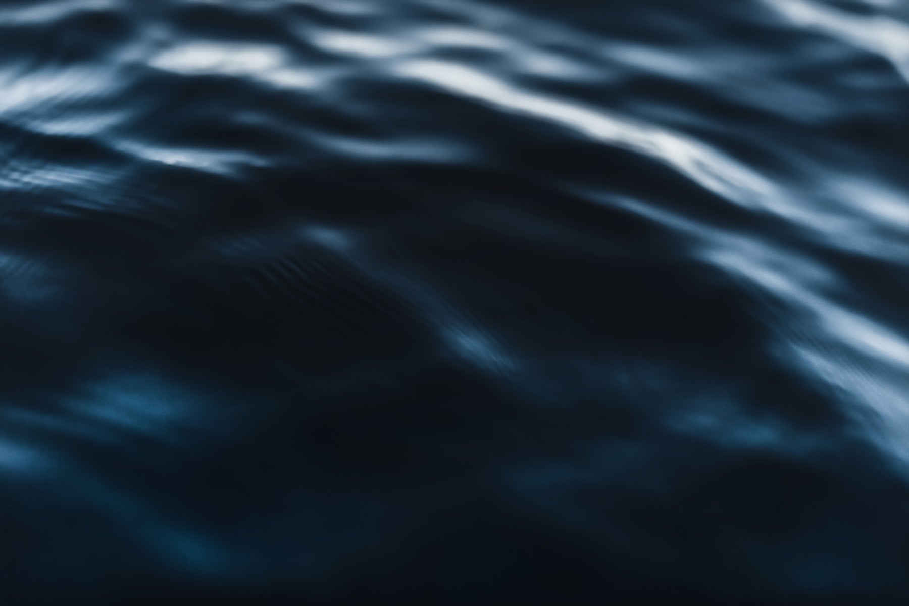 Deep Blue Waves Wall Mural -2226381