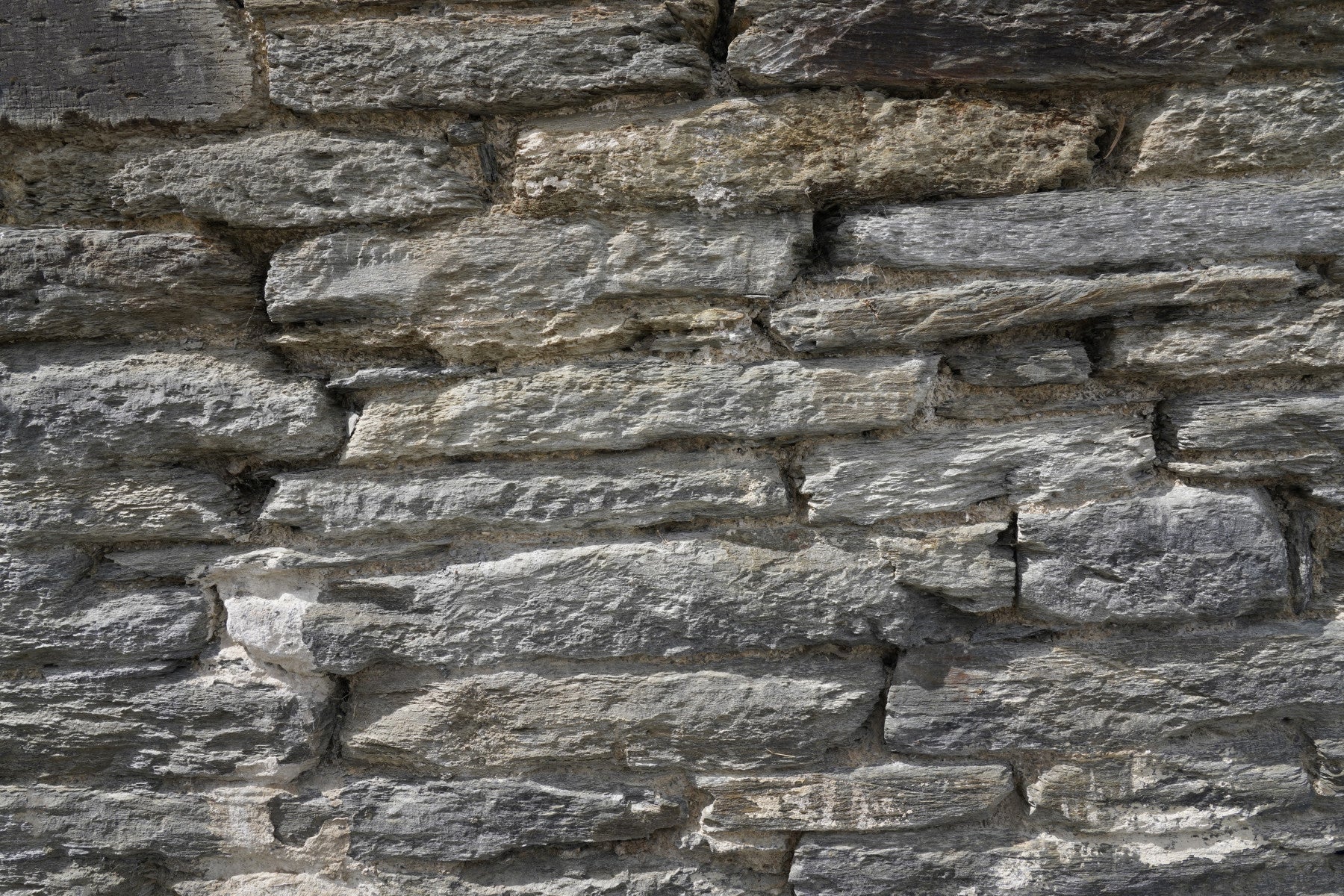 Gray Stone Wall Texture Wall Mural -2566578