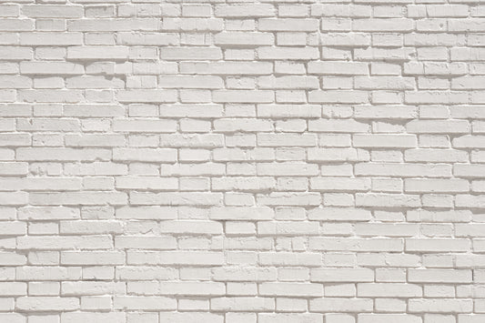 Urban White Brick Wall Mural -2308181