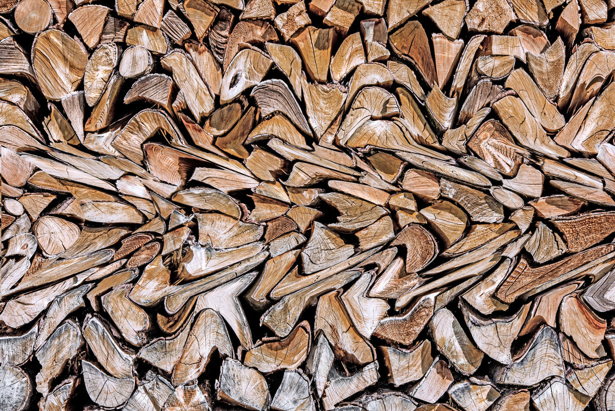Fractured Timber Wall Mural -1255418