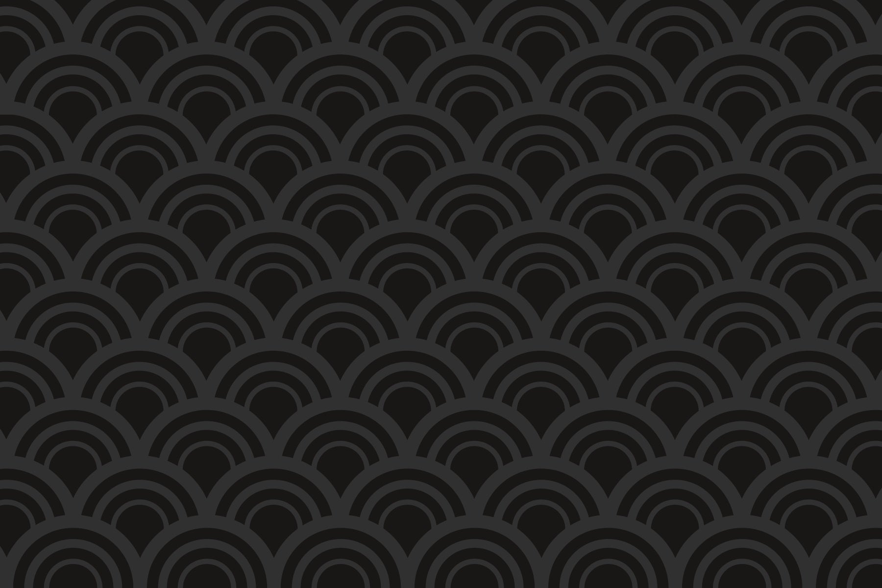 A room setting featuring the Black Charcoal Waves Wall Mural, where the dark, wavy lines add texture and depth as geometric wallpaper.