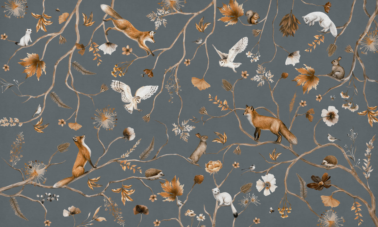 Enchanted Woodland Tales Wall Mural