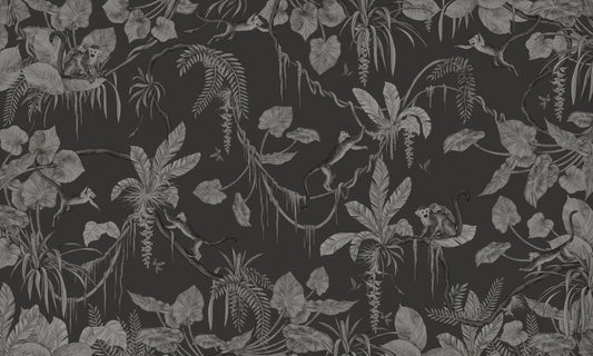 Jungle Nightfall Wall Mural