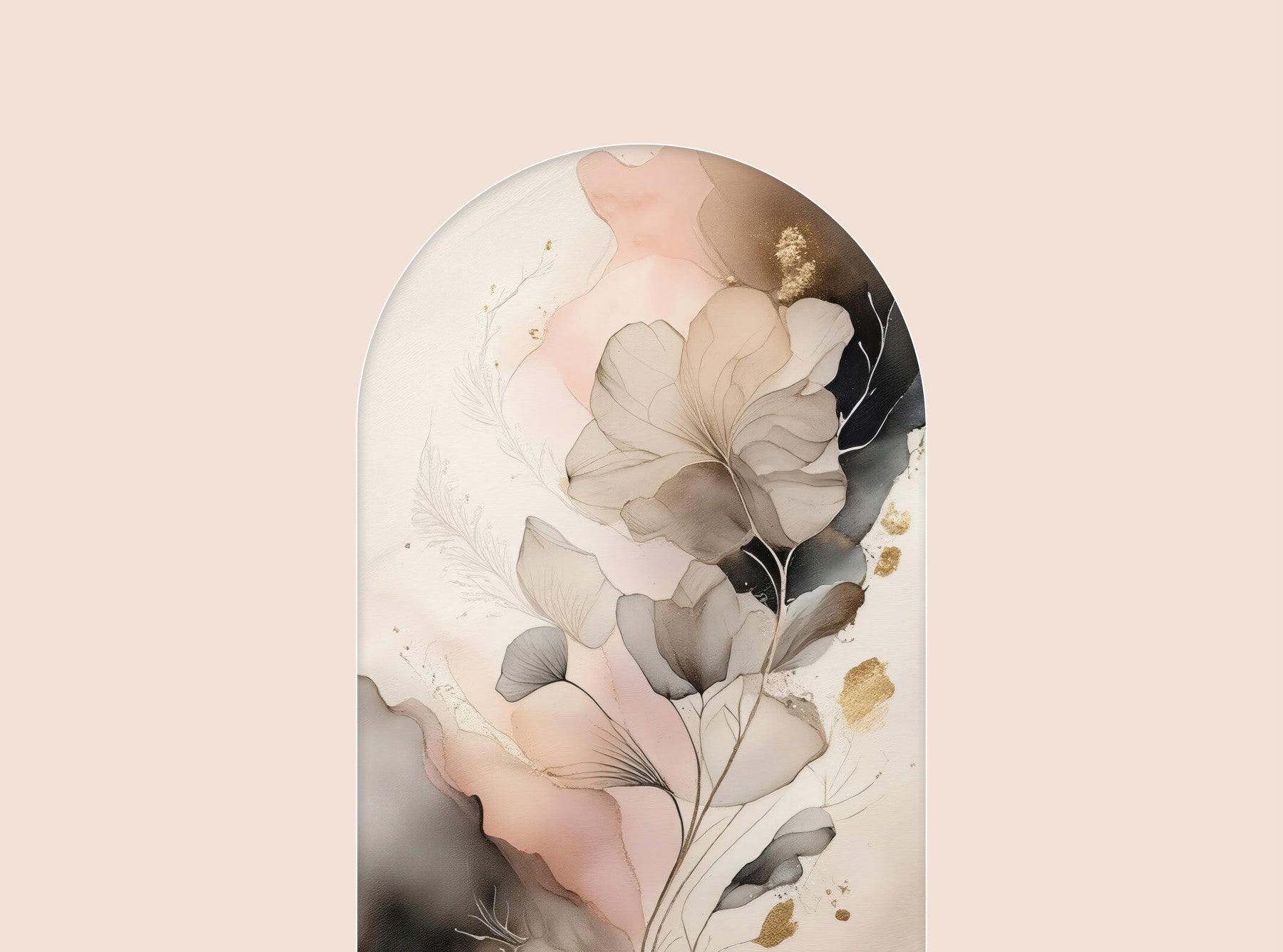 Soft Petal Serenity Wall Mural