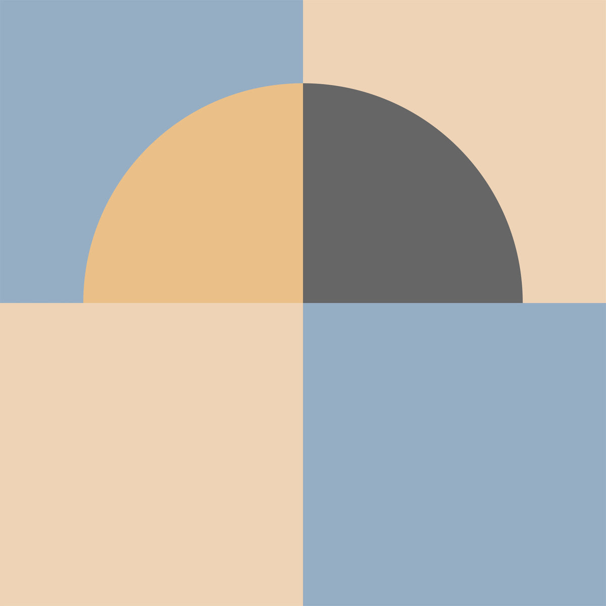 Abstract Sun and Sky Wallpaper⁠ in your room