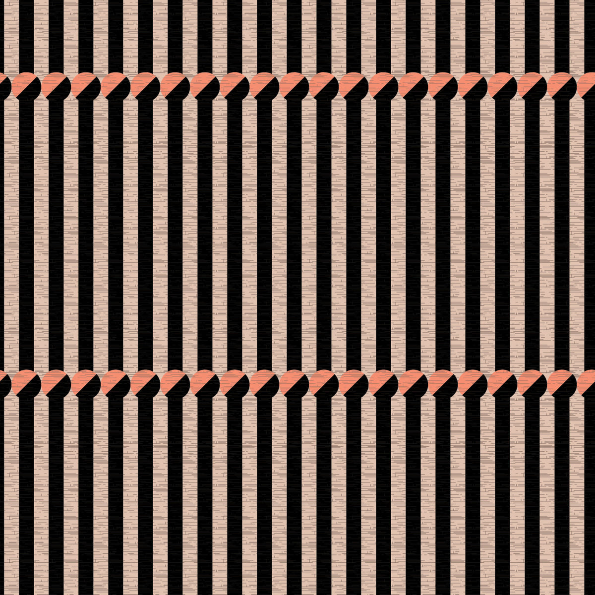 Retro Lines Wallpaper⁠ in your room
