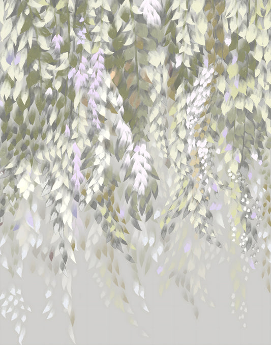 Falling Leaves Serenity Wall Mural