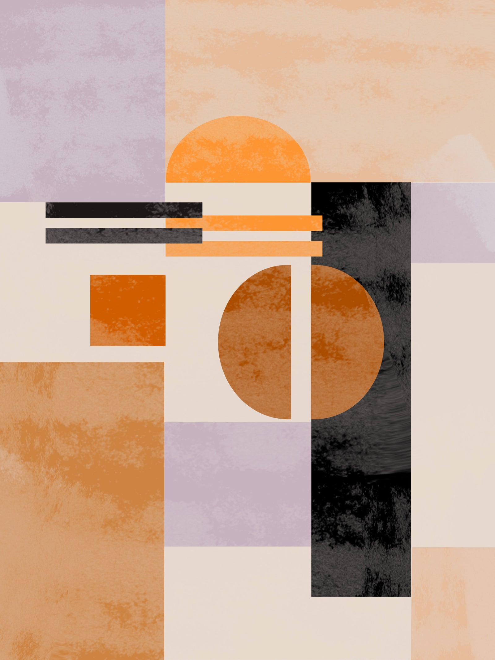 Abso Light Geometry Wall Mural in your room