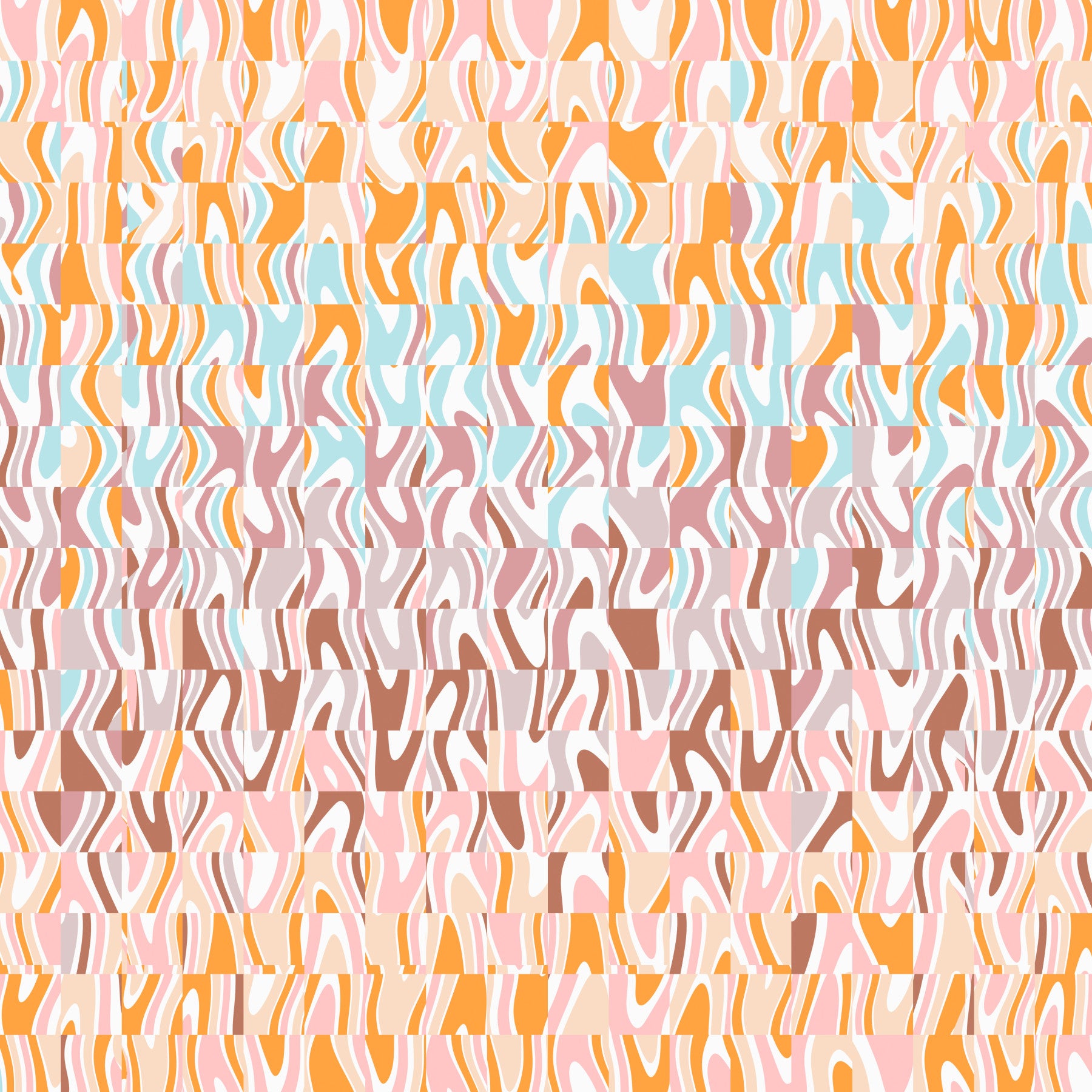 Melting Colors Wall Mural